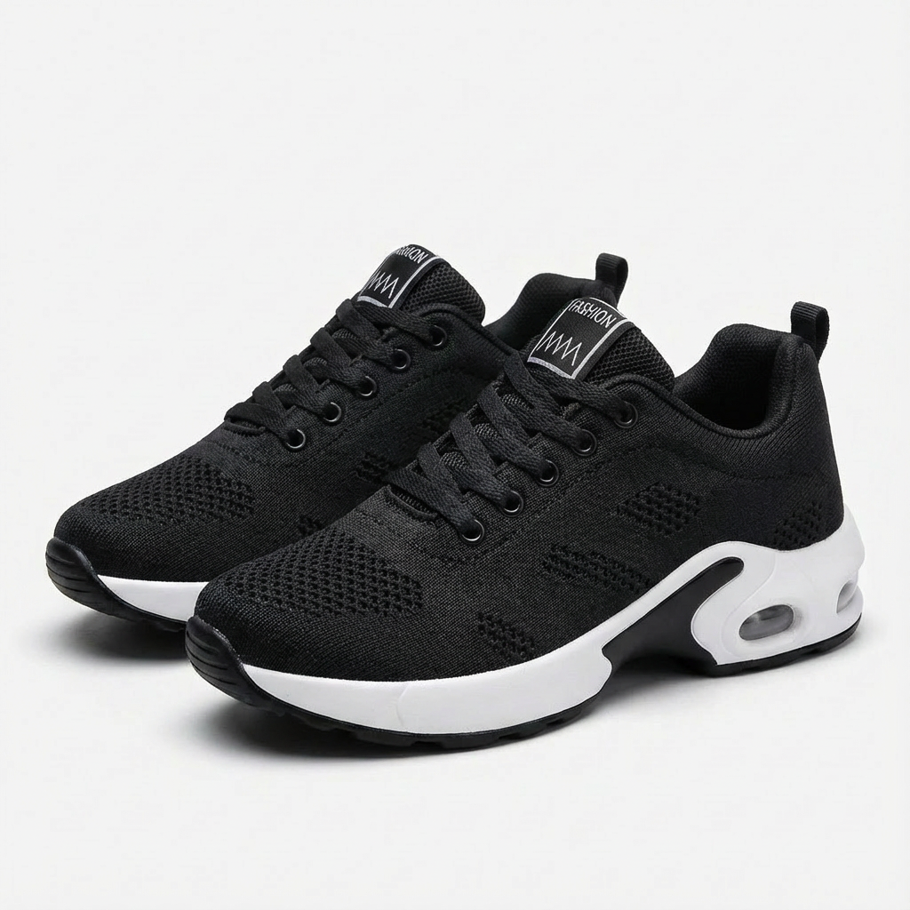 Zapatillas Running Mujer con Cámara de Aire y Cordones Deportivo