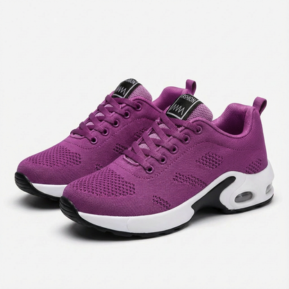 Zapatillas Running Mujer con Cámara de Aire y Cordones Deportivo