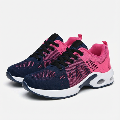 Zapatillas Running Mujer con Cámara de Aire y Cordones Deportivo