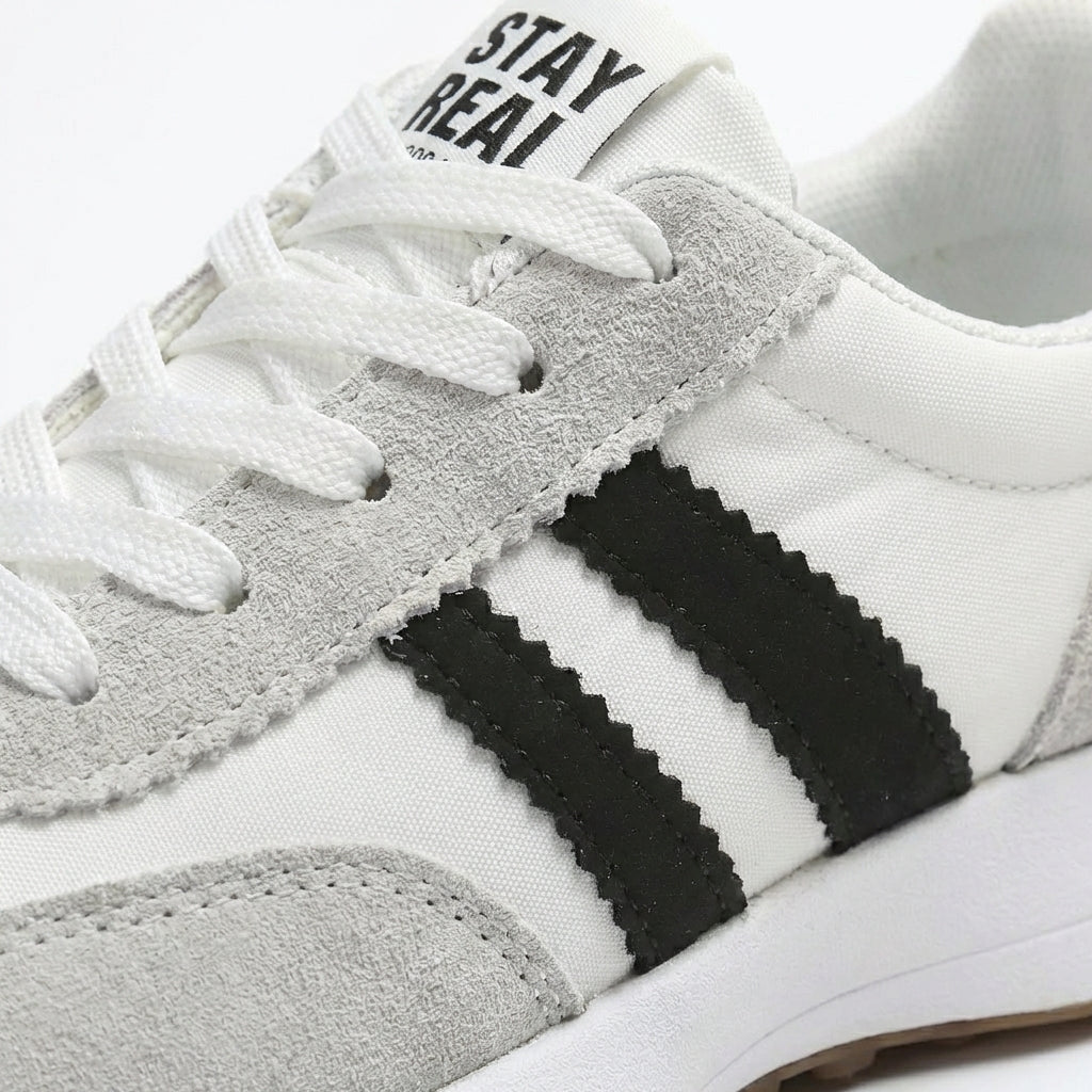 Zapatillas Mujer Deportivas Franjas Laterales Suela Plataforma