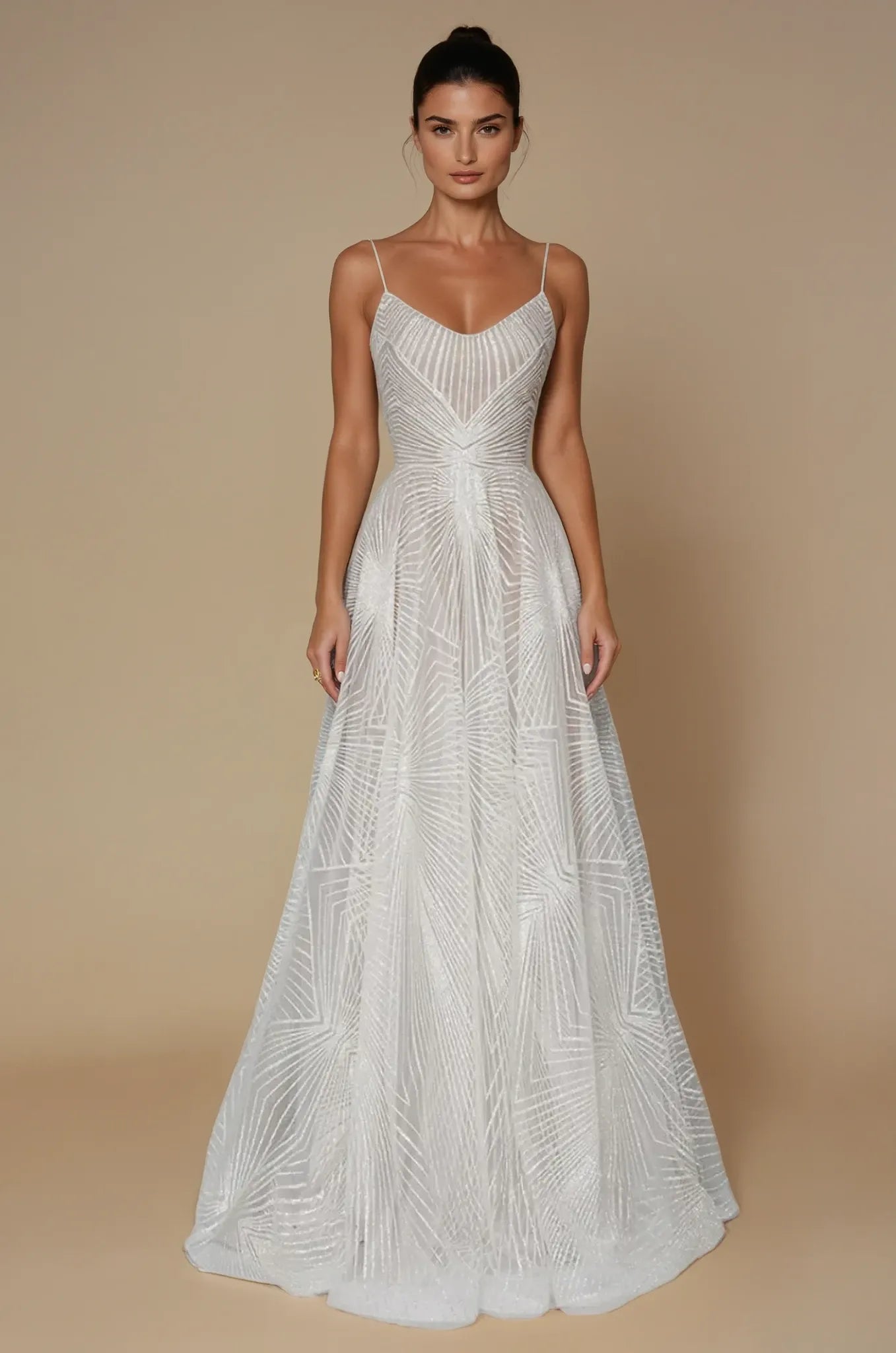 Vestido Mujer Poliéster Lentejuelas Tirantes Espagueti - Mavetta