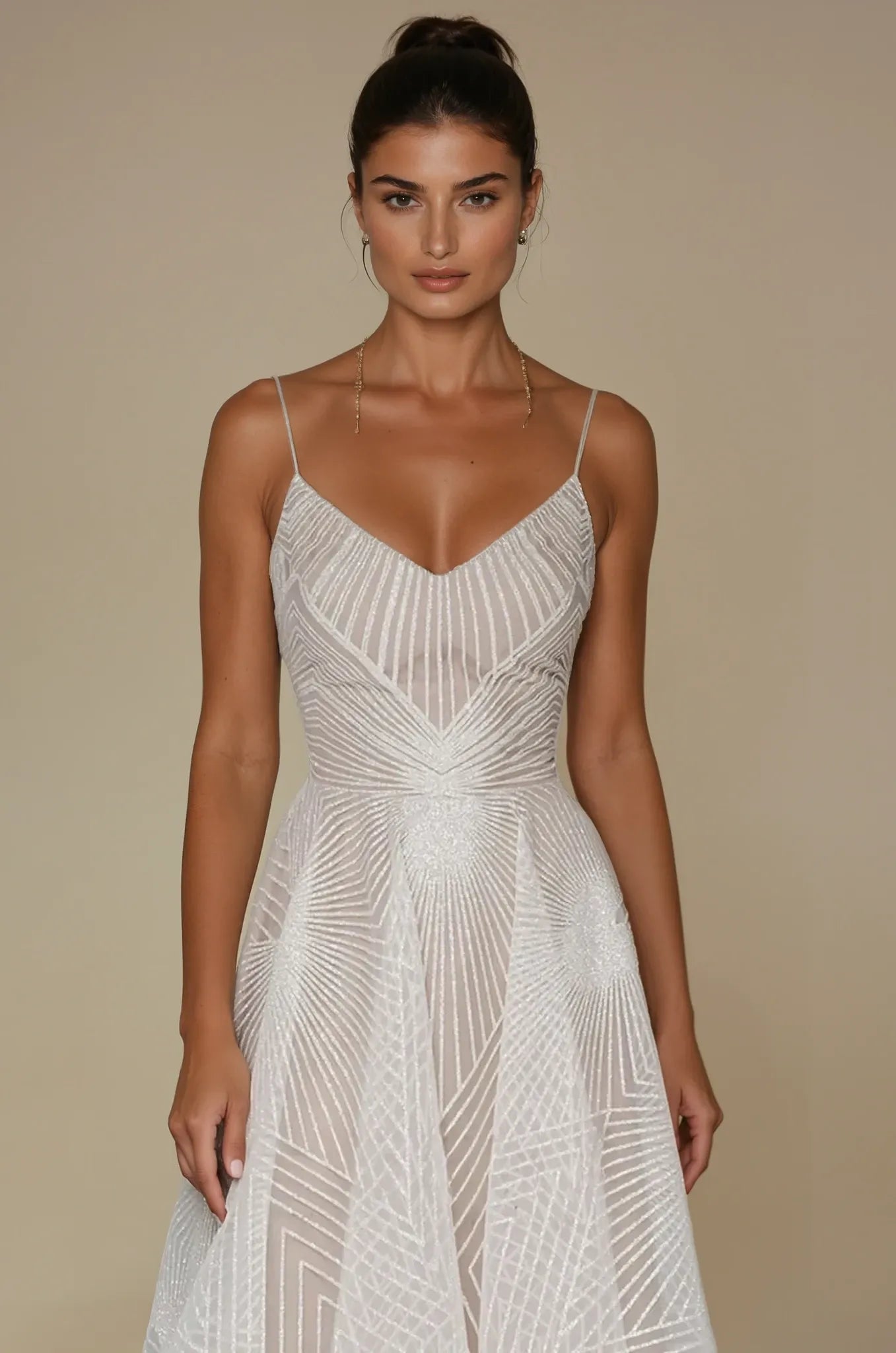 Vestido Mujer Poliéster Lentejuelas Tirantes Espagueti