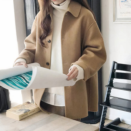 Abrigo Mujer de Lana Invierno Ajuste Clasico - Mavetta