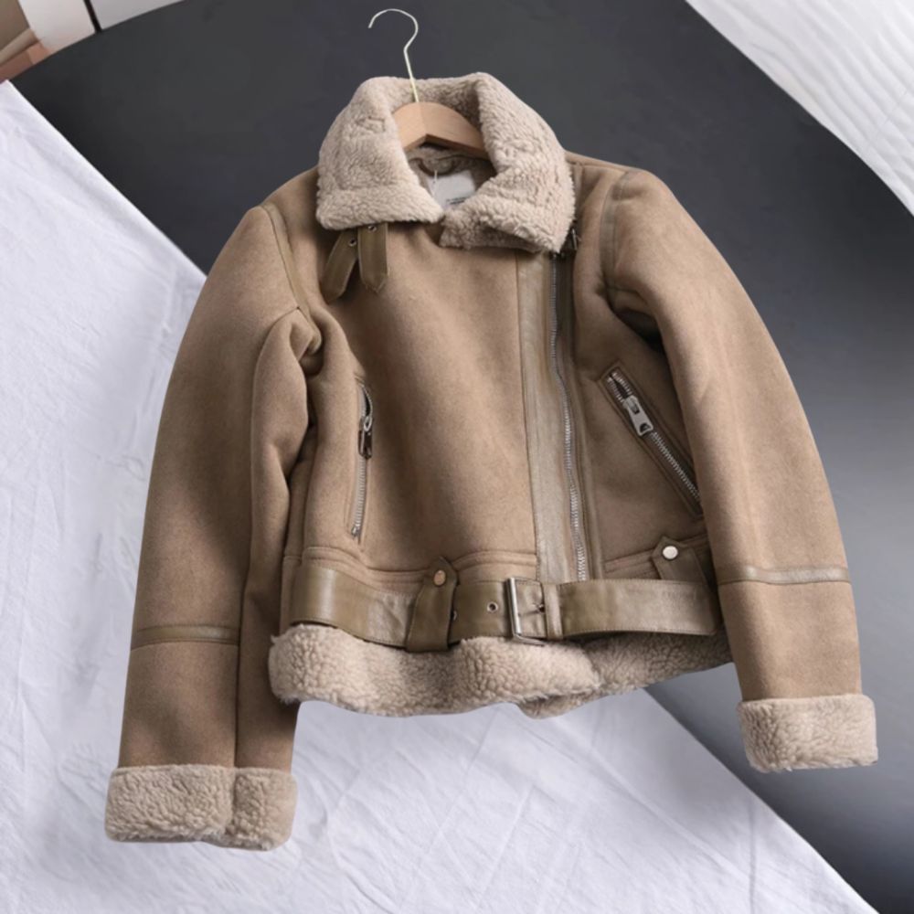 Chaqueta Invierno Mujer Estilo Moderno Ajuste Confortable