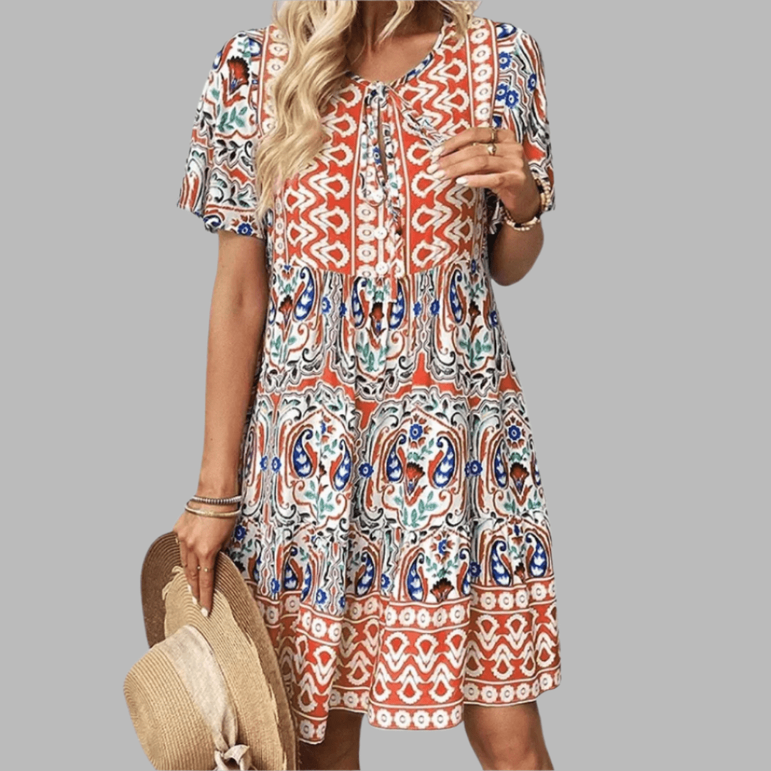 Vestido midi mujer Ligero y sofisticado para fiesta verano