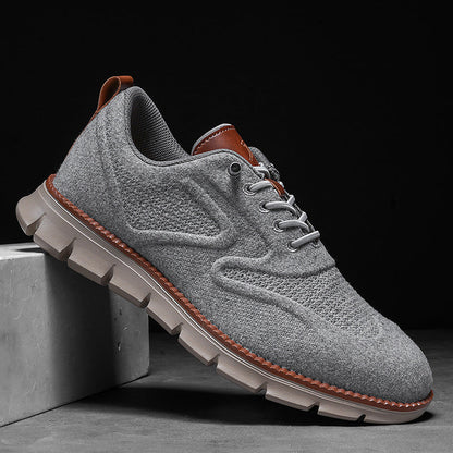 Zapatos Oxford Hombre Cuero Sintético Suela Goma Cordones - Mavetta
