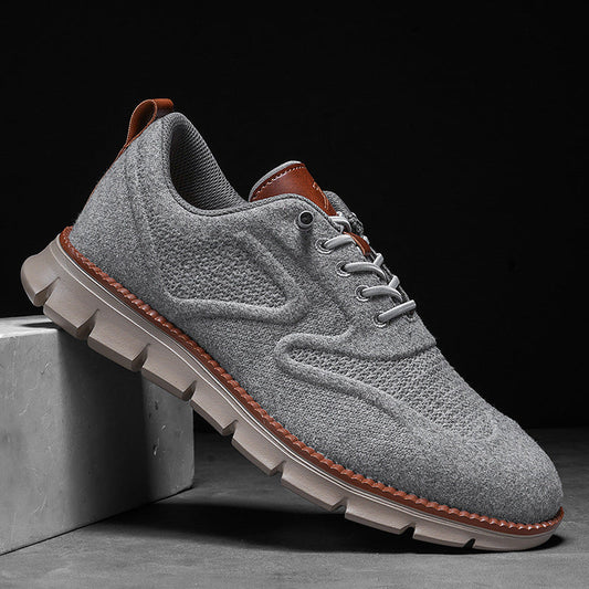 Zapatos Oxford Hombre Cuero Sintético Suela Goma Cordones - Mavetta
