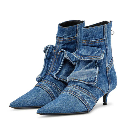 Botines Mujer de Tejano Estilo Cargo