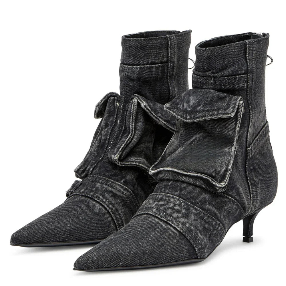 Botines Mujer de Tejano Estilo Cargo
