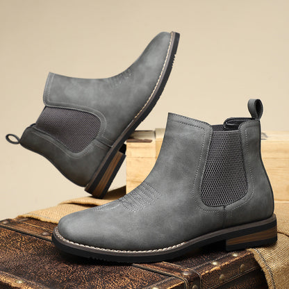 Botines hombre sin cordones ajuste cómodo estilo urbano