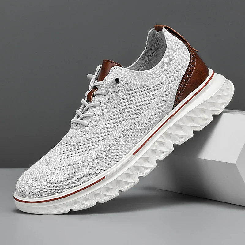 Zapatillas Deportivas Unisex de Malla Transpirable con Cordones