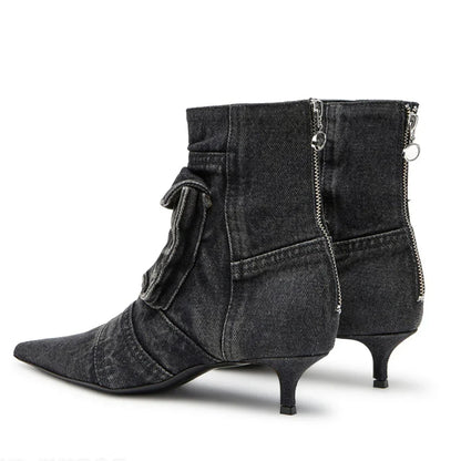 Botines Mujer de Tejano Estilo Cargo