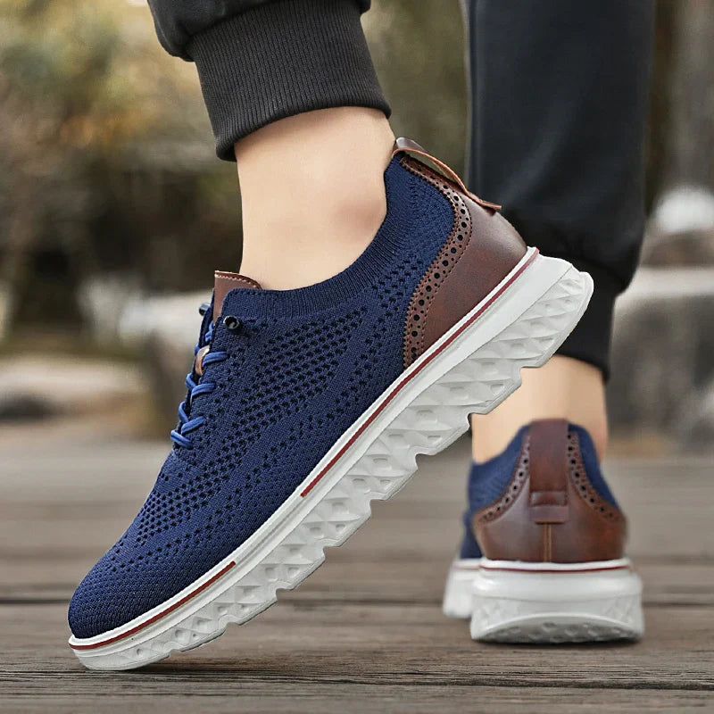 Zapatillas Deportivas Unisex de Malla Transpirable con Cordones