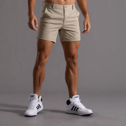 Pantalón Corto Hombre Algodón Ajustado Verano - Mavetta