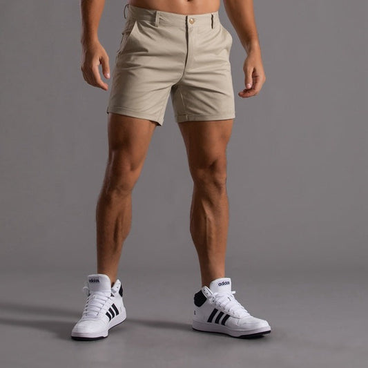 Pantalón Corto Hombre Algodón Ajustado Verano - Mavetta
