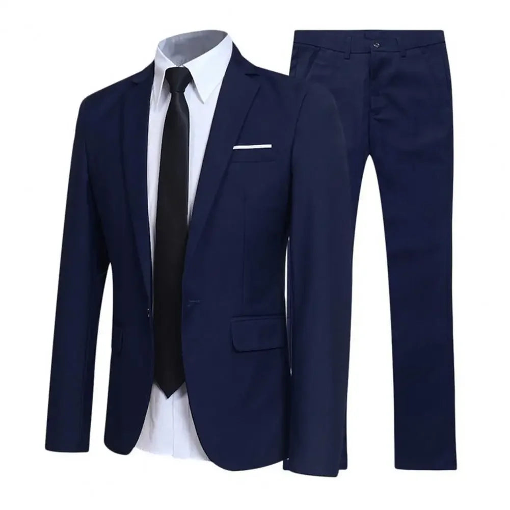 Conjunto Hombre Chaqueta Blazer y Pantalón Elegante - Mavetta