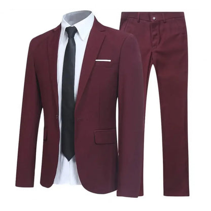 Conjunto Hombre Chaqueta Blazer y Pantalón Elegante