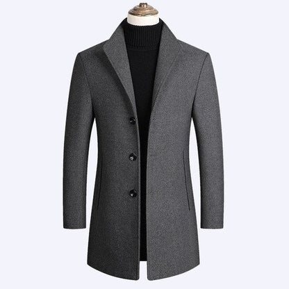 Chaqueta Acolchada Hombre con Cierre de Botones - Mavetta
