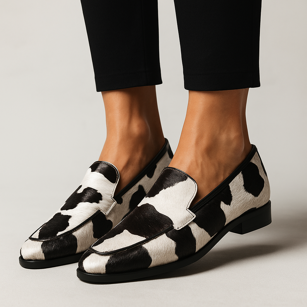 Mocasines Mujer Diseño Moderno Estampado