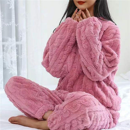 Pijama Mujer de Fleece Ultra Suave Conjunto