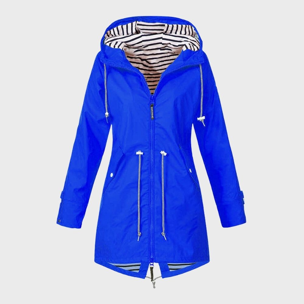 Chaqueta impermeable mujer diseño moderno ajustada