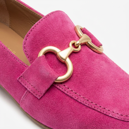 Mocasines Mujer de Piel con Cadena Estilo Chic