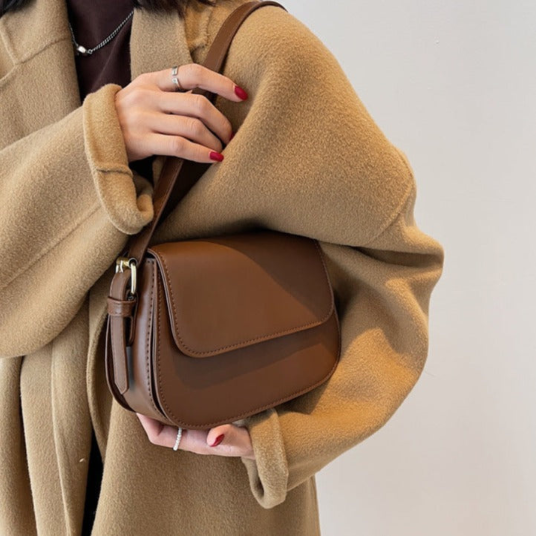 Bolso Cruzado Mujer Solapa Compacto Correa Ajustable - Mavetta