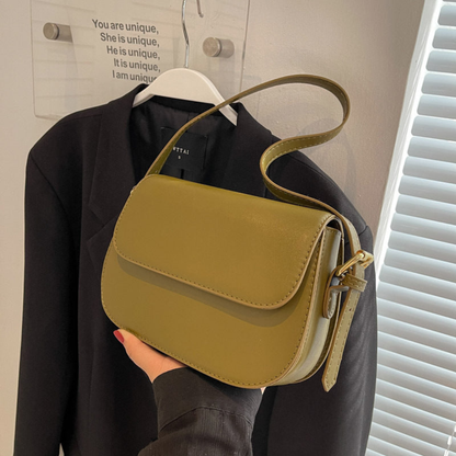 Bolso Cruzado Mujer Solapa Compacto Correa Ajustable