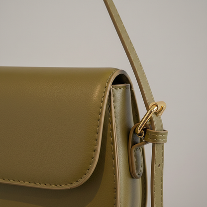 Bolso Cruzado Mujer Solapa Compacto Correa Ajustable