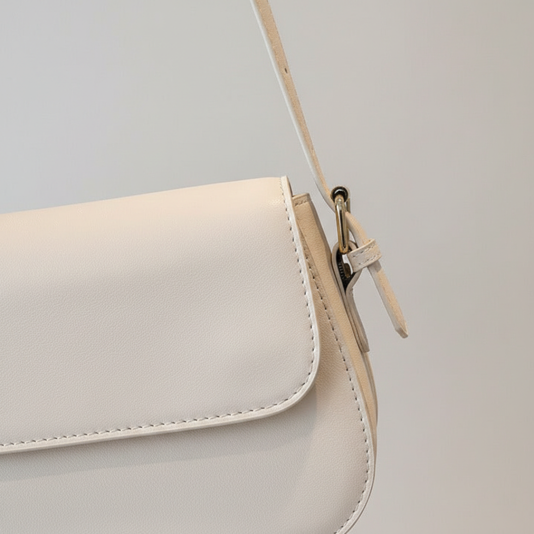 Bolso Cruzado Mujer Solapa Compacto Correa Ajustable