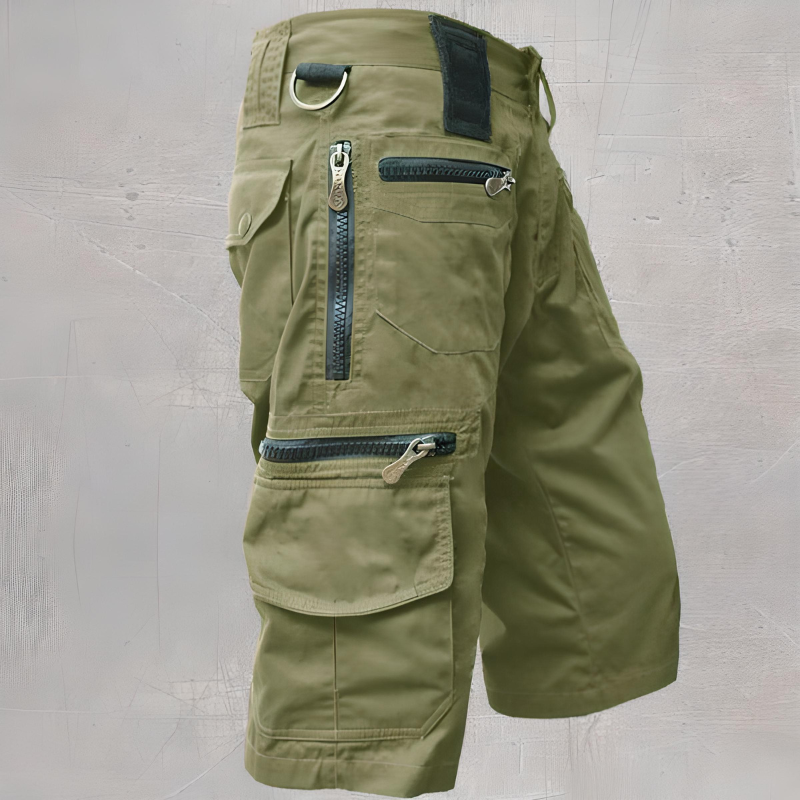 Bermudas Hombre Algodón Multi bolsillos Prácticas
