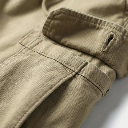 Pantalón Cargo Hombre Algodón Ajuste Jogger