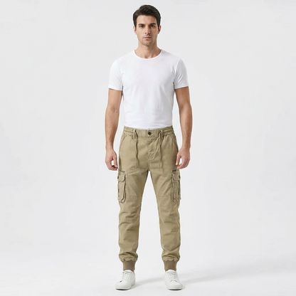 Pantalón Cargo Hombre Algodón Ajuste Jogger - Mavetta