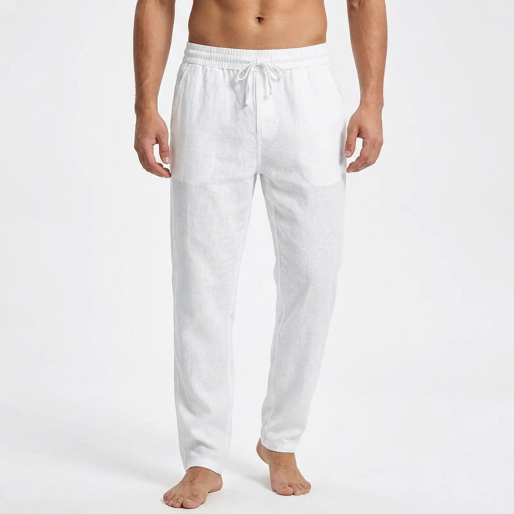 Pantalón Recto Hombre con Cordón Estilo Casual - Mavetta