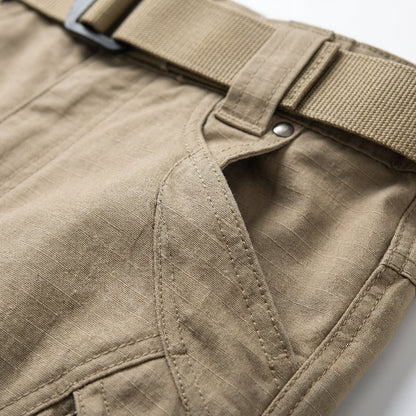Pantalón Táctico Hombre con Bolsillos Cremallera y Refuerzos Utility