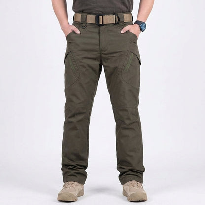 Pantalón Táctico Hombre con Bolsillos Cremallera y Refuerzos Utility