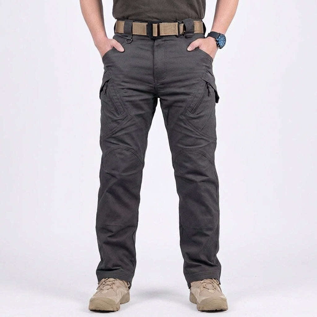 Pantalón Táctico Hombre con Bolsillos Cremallera y Refuerzos Utility