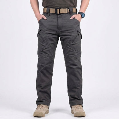 Pantalón Táctico Hombre con Bolsillos Cremallera y Refuerzos Utility