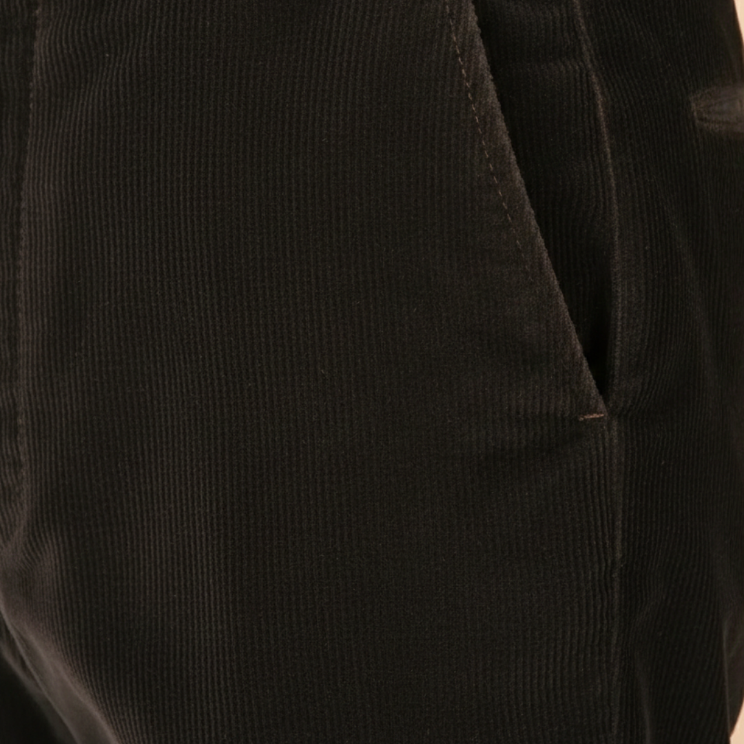 Pantalones vestir hombre Corte recto Trabillas cinturón