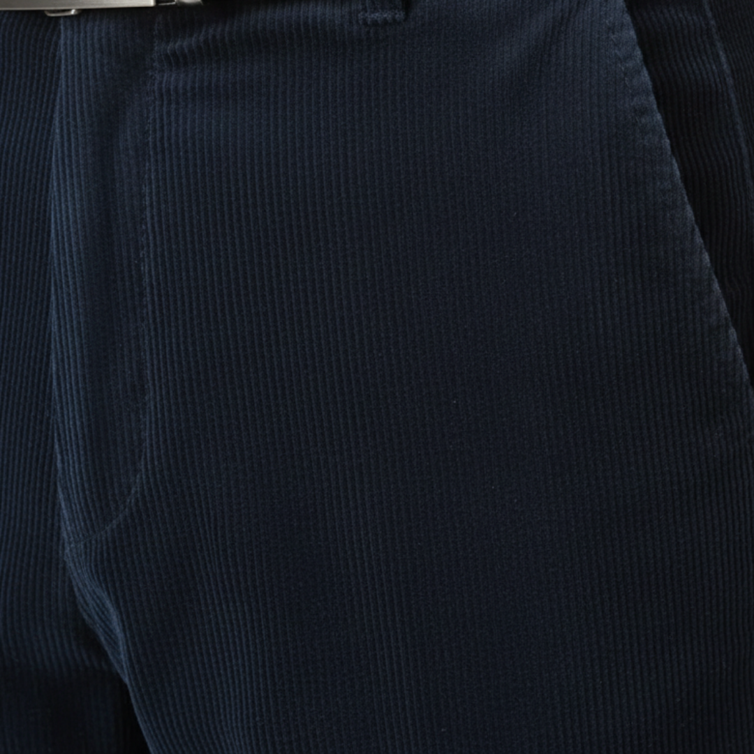 Pantalones vestir hombre Corte recto Trabillas cinturón