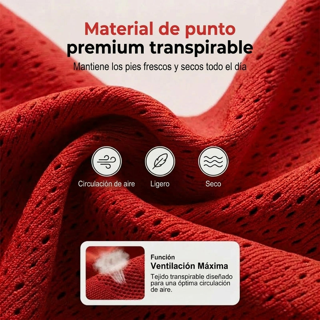 Zapatillas deportivas Unisex de malla transpirable