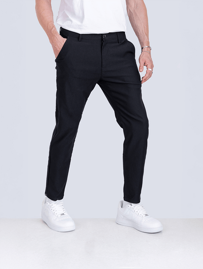 Pantalón Hombre Algodón Elástico Corte Elegante