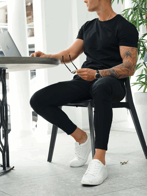 Pantalón Hombre Algodón Elástico Corte Elegante