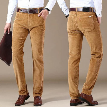 Pantalón Mujer de Pana Corte Recto Clásico - Mavetta