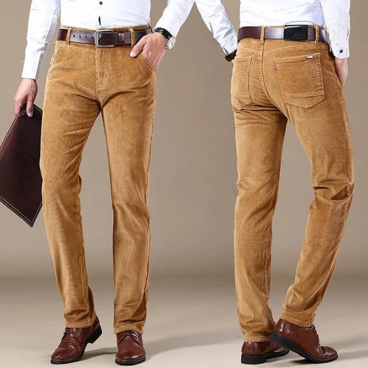 Pantalón Mujer de Pana Corte Recto Clásico - Mavetta