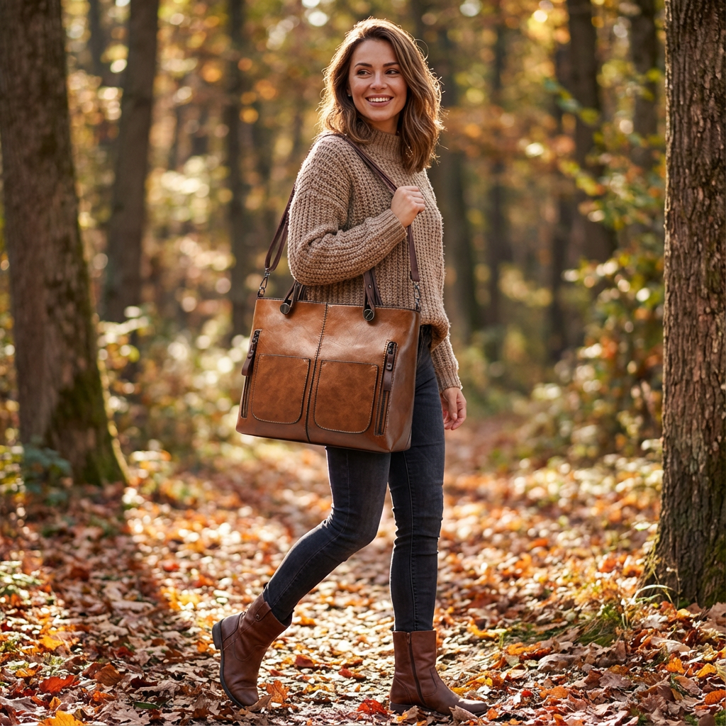 Bolso Tote Mujer de Material Resistente y Diseño Versátil