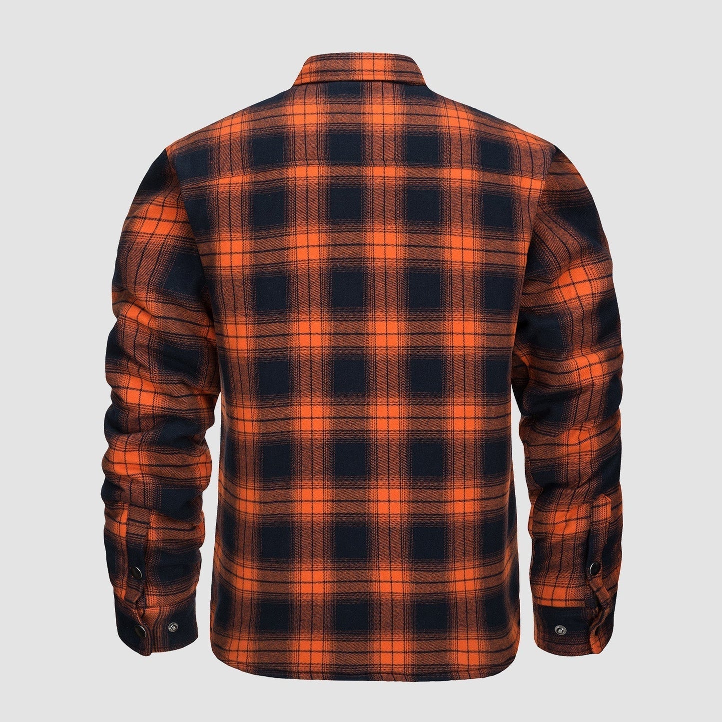 Chaqueta Hombre de Cuadros con Bolsillos y Corte Clásico