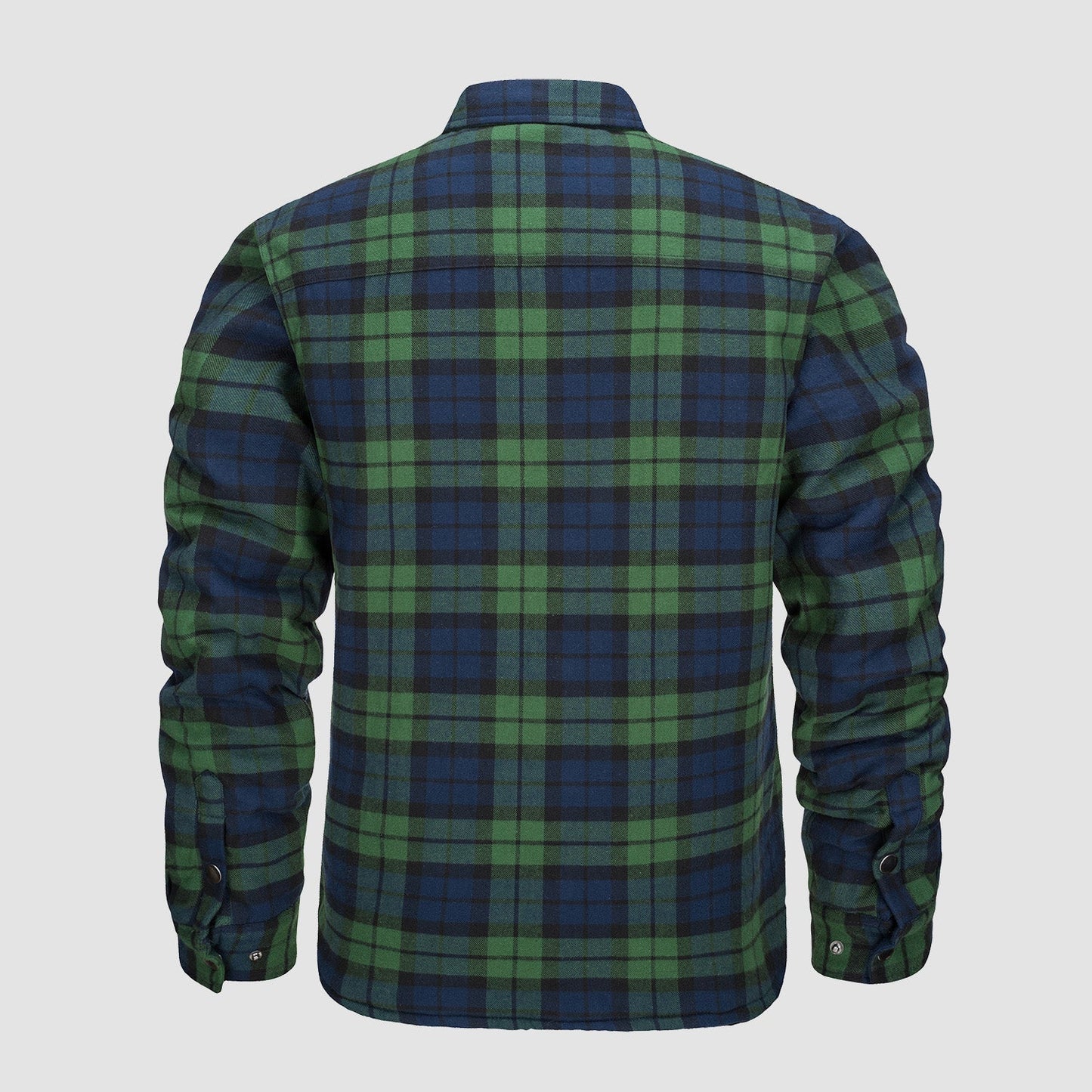 Chaqueta Hombre de Cuadros con Bolsillos y Corte Clásico
