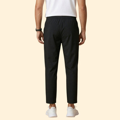 Pantalones vestir Hombre Cintura elástica Corte tobillero