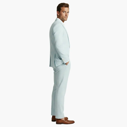 Traje Verano Hombre Dos Piezas Ajuste Clásico